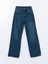Yeni Sezon Straight Fit Kadın Jean Pantolon 5