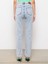 Yeni Sezon Yüksek Bel Straight Fit Kadın Jean Pantolon 5