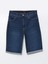 Yeni Sezon Bermuda Fit Kadın Jean Şort 5