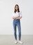 Yeni Sezon Jüpiter Süper Skinny Fit Kadın Jean Pantolon 1