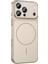Iphone 14 Pro Uyumlu Kılıf Magsafe Şarj Destekli Cam Çerçeveli Lüks Kapak 2
