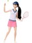 Bfs HKT73 Barbie Sporcu Bebekler - Tenisçi 4