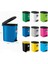 Pedallı Renkli Plastik Çöp Kutusu 32X31X21 cm 9 Lt. 2