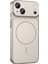 Iphone 15 Uyumlu Kılıf Magsafe Şarj Destekli Cam Çerçeveli Lüks Kapak 2