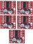 5 Adet MX1508 Dc Motor Sürücü Modülü L298 Mini 1