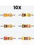 1/4W 220R - 100K - 33K - 1k - 10K - 470R 6 Çeşit 10'arlı 60 Adet Direnç Paketi 1