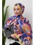 Floral Akrilik Desenli Dijital Soft Şal 1