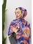 Floral Akrilik Desenli Dijital Soft Şal 2