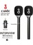 Çift Mikrofonlu Profosyonel Kablosuz Yüksek Kaliteli Ses Kaydı Röportaj Mikrofonu 2