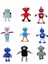 62895 Peluş 35 cm Robotlar -1 Adet Stokta Olan Gönderilir 1