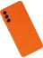Samsung Galaxy S21 Plus Kılıf Nano Içi Kadife Silikon - Turuncu 2