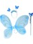 Kelebek Kanadı Tacı Asası Mavi Renk (5358) 1