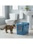 Handor Kapalı Kedi Tuvaleti XXL 57X39X43 - Mavi 2