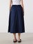 Yeni Sezon Beli Lastikli Poplin Etek 4