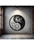 Güneş ve Ay Yin Yang Metal Tablo – 3D Gölgeli Denge Temalı Modern Duvar Dekoru 1