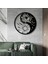 Güneş ve Ay Yin Yang Metal Tablo – 3D Gölgeli Denge Temalı Modern Duvar Dekoru 7