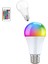 Ayarlanabilir Parlaklık Rgb LED Ampul Beyaz Lamba ve Renkli Ampul 5