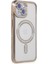 Iphone 15 Kılıf Joke Simli Magneticsafe Kılıf - Gold 1