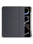 iPad Pro 11 2025 M5 Kılıf Mkst Tri Folding Kalem Bölmeli Standlı Kılıf - Açık Yeşil 3