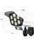 LED Lamba-Güneş Paneli Destekli Uzaktan Kumandalı Solar LED Lamba 5