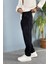 Boyfriend Taşlanmış Siyah Jean - Kot Pantolon 3
