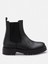 Siyah Hakiki Deri Lastikli Chealsea Kadın Bot 1