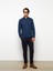 Yeni Sezon Slim Fit Uzun Kollu Desenli Armürlü Erkek Gömlek 1