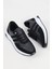 Siyah Erkek Spor Sneaker Ayakkabı Ortopedik Tabanlı D011 1