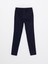 Yeni Sezon Beli Lastikli Basic Gabardin Kız Çocuk Pantolon 2