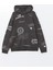 Yeni Sezon Uzun Kollu Baskılı Erkek Kalın Hoodie 5