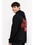 Yeni Sezon Uzun Kollu Baskılı Erkek Kalın Hoodie 1