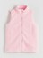 Yeni Sezon Dik Yaka Pelüş Kız Çocuk Yelek 1