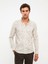 Yeni Sezon Slim Fit Uzun Kollu Desenli Erkek Gömlek 1