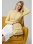 Çıtçıt Detaylı Bluz Sarı T4343 3