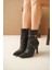 Lvsqvr Atye Siyah Rugan Topuklu Bot (Numara: 39) 1