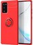 Ieg Samsung Galaxy Note 20 Kılıf Range Yüzüklü Silikon - Kırmızı 1