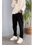Siyah Boyfriend Jean - Kot Pantolon 1