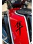 Motor-Araba-Kask Için Dekoratif Japonca Yazı Siyah Hayabusa Logo Sticker Etiket 10CM 1