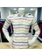 Klasik %100 Cotton Uzun Kollu Terletmeyen Kışlık 2 Renkli Çizgili Gömlek (Regular Kalıp) 3