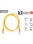 Dark DK-CB-NT6U100Y 1mt Utp Cat6 Patch Kablo Sarı AWG24/7 1
