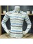 Klasik %100 Cotton Uzun Kollu Terletmeyen Kışlık 2 Renkli Çizgili Gömlek (Regular Kalıp) 3