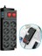 Isıya Dayanıklı Termal Akım Korumalı 2 Metre 16A 4000W 8li Priz ve 3 USB Li Uzatma Kablosu (5358) 1