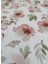 %100 Pamuklu Çiçek Desenli 120X200+50X70 cm Tek Kişilik Lastikli Çarşaf Takımı 2