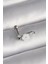 316L Çelik Gümüş Renk Zirkon Taş Detay Beyaz Çiçek Model Tragus Piercing - TJ-PR1357 1