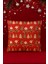Santa Dreams Yılbaşı Noel Baba ve Çam Ağacı Desenli Dijital Baskılı Kırlent Kılıfı 44X44 cm 4