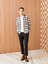 Yeni Sezon Slim Fit Ekose Erkek Pantolon 1