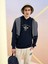 Yeni Sezon Uzun Kollu Baskılı Erkek Hoodie 1