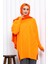 Oranj Bisiklet Yaka Soğuk İplik Triko Tunik 3
