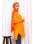Oranj Bisiklet Yaka Soğuk İplik Triko Tunik 4