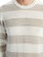 Yeni Sezon Bisiklet Yaka Uzun Kollu Çizgili Erkek Triko Kazak 3